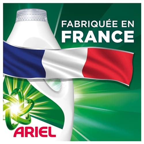 Ariel Lessive Liquide, 80 Lavages, Original, Impeccable Même En Cycle Court Et À Froid, Fabriqué En France