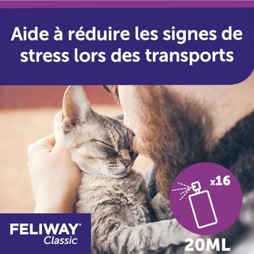 FELIWAY Ceva Spray Transport FL Nu pour Chat