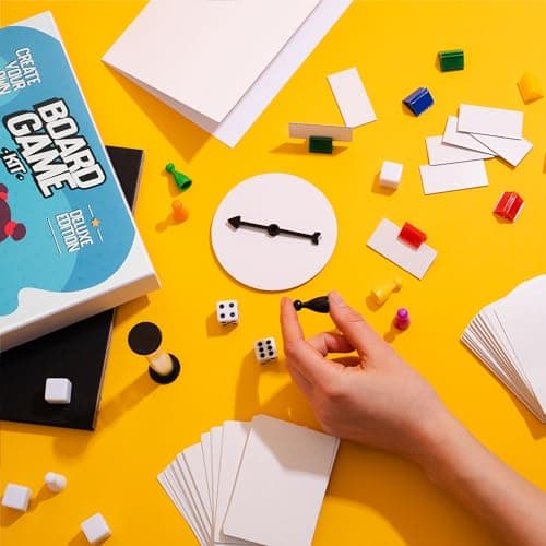 Créez vos Propres Jeux de Société (Jeu de Plateau Vierge de Luxe)