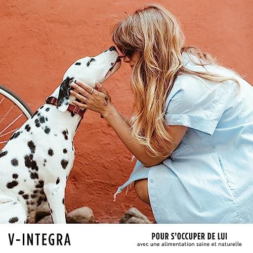 V-INTEGRA Chien Adulte - Supplément Complet Riche en vitamines et minéraux pour la Ration ménagère et Barf des Chiens Adultes - 500 g - Produit en Italie