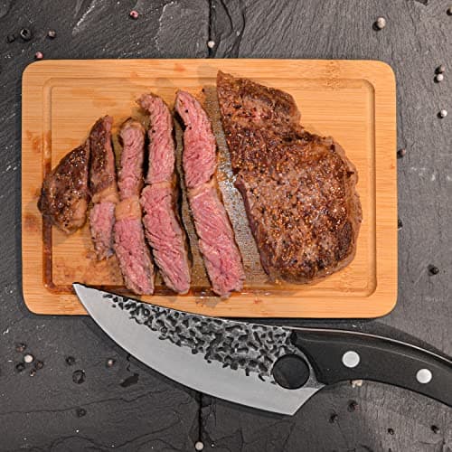 DuneDesign Lot de 6 : Petite Planche a Decouper - 22x15 Planche Aperitif Bois - Planche Petit Dejeuner Petite Planche de Bois - Planche a Charcuterie Apero - Planche à Découper Bambou Planche Bois