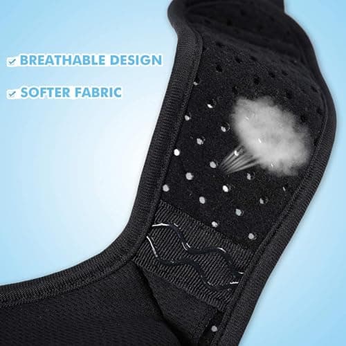 Tenbon Ceinture herniaire pour homme et femme Ceinture herniaire réglable flexible Soutien herniaire Soulagement de la douleur avec 2 coussinets de compression amovibles Hernie gauche et droite (M)