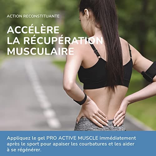 nation of strong Pro Active Muscle Gel | Crème Chauffante Musculaire | Pommade Chauffante pour Les Douleurs Articulaires & Courbatures | Creme Chauffante Sport | Pommade Chauffante Musculaire | 500 ml