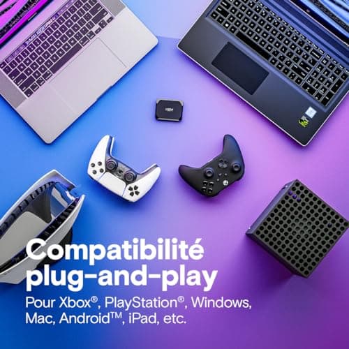 Crucial X9 1To Disque SSD Externe Portable, Jusqu’à 1050Mo/s, Compatible avec PC, Mac, PlayStation et Xbox, USB-C 3.2 - CT1000X9SSD902