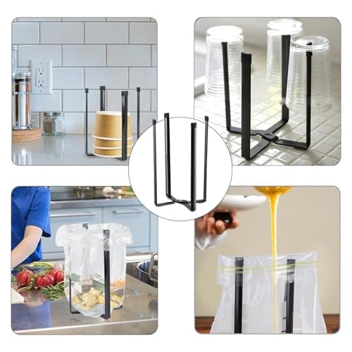 YIUWOD Egouttoir Biberon - SèChe-Biberons - éGouttoir Biberons - Convient Aux Verres, Biberons, Thermos, Bouteilles de Vin, Sacs de Conservation des Aliments RéUtilisables
