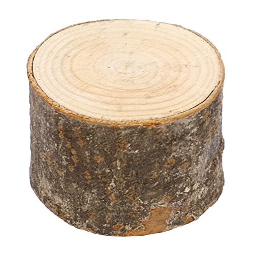 SUMTree 12 pcs bougeoir en Bois Chandelier Votive Support de Bougie décoration pour Maison,Table,Mariage (Hauteur 2,5CM+4CM+7CM)