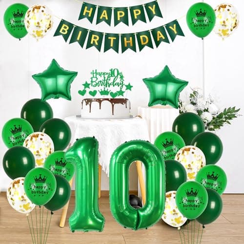 Ballon 20 ans anniversaire femme homme vert Décoration 20 ans homme anniversaire vert or Ballon Décoration anniversaire 20 ans femme Ballons anniversaire 20 ans homme femme anniversaire Déco or