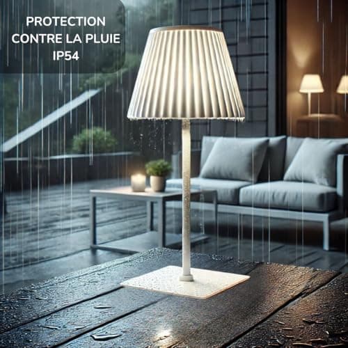 lampe de table sans fil rechargeable LITTA - lampes de table LED SMD 2.20W 200lm(150lm) CRI80 3000K IP54 - lampe tactile sans fil - lampe de table rechargeable