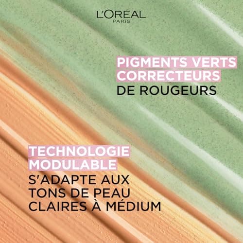 L'Oréal Paris - CC Crème C'est Magic - Embellisseur de Teint Anti-Rougeurs- Soin Teinté - Tous Types de Peaux - Couvrance Légère et Naturelle - SPF 11 - Teinte : Universelle - 30 ml