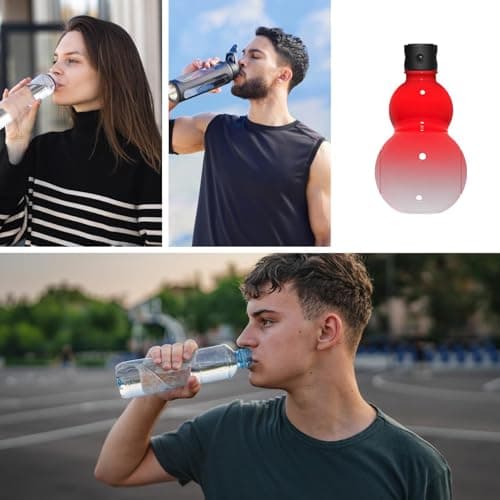 WJnflQN Bouteille d'eau de sport,Bouteille de sport Gourde - Bouteille d'eau pour sports de plein air | Bouchon de bouteille d'eau Portable pour l'extérieur, bouilloire Flagon, bouteille de gourde