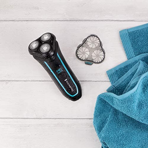 Remington Rasoir Electrique [Performance Précison Comfort] Style Series R6 (Escamotable, Ergonomique, Têtes Multidirectionelles 360°, Etanche, Batterie Lithium 60 min, Charge USB) Tondeuse R6000
