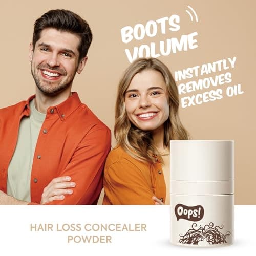 Poudre pour le volume des cheveux, poudre pour la ligne des cheveux qui dissimule instantanément la chute des cheveux, poudre pour la retouche des racines pour hommes et femmes, 10g (Light Brown)