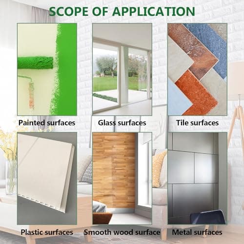 40 pièce Papier Peint Brique 3D Brique Pierre Adhesif Mural Autocollant, 38 ×35 cm Noir Stickers Panneaux Muraux 3D Mural, Dalle PVC Adhesive Murale, Panneau Mural Decoratif