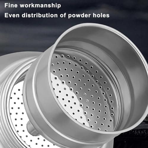 Cafetière Italienne, Machine à expresso sur la cuisinière, cafetière électrique à café expresso en acier inoxydable de 300 ml, cafetière électrique, machine à expresso pour cappuccino expresso