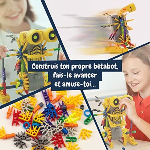 Science4you Betabot, Robot pour Enfant - Kit Robot à Construire de 126 pièces - Monter Un Robot Jouet pour Enfants, Jeux de Construction et Cadeaux pour Garçon et Fille 6 7 8 9 10+ Ans