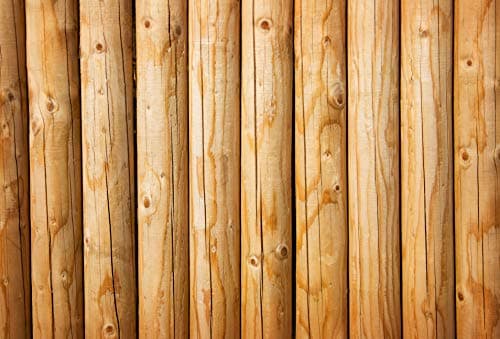 HaGa® Poteaux en Bois Palissade en Bois de Pin - 8 cm de Diamètre x 50 cm de Hauteur - 1 Piquet de Clôture en Pin - 50 cm - Construction de Clôture - Résistant aux Intempéries
