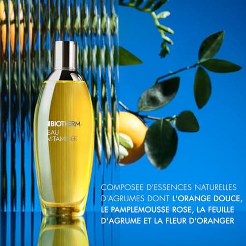 BIOTHERM - Eau Vitaminée - Parfum Femme - Fraîcheur & Parfum Agréable - Enrichie en Essences d'Agrumes - Pour Tous Types de Peau - 100 ml