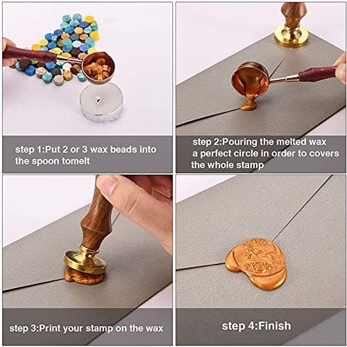 Perles de Cire à Cacheter 375 Pièces,15 Couleurs Sceaux de Cire Octogonaux pour Rétro Cachetage de Timbres,Enveloppes, Invitations de Mariage,Emballage de Cadeaux (Série Macaron)
