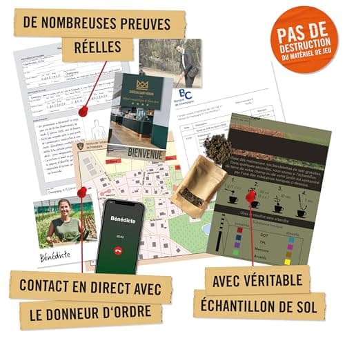 Hidden Games Dossiers Criminels – La Mort en Vert – Jeu d'enquête