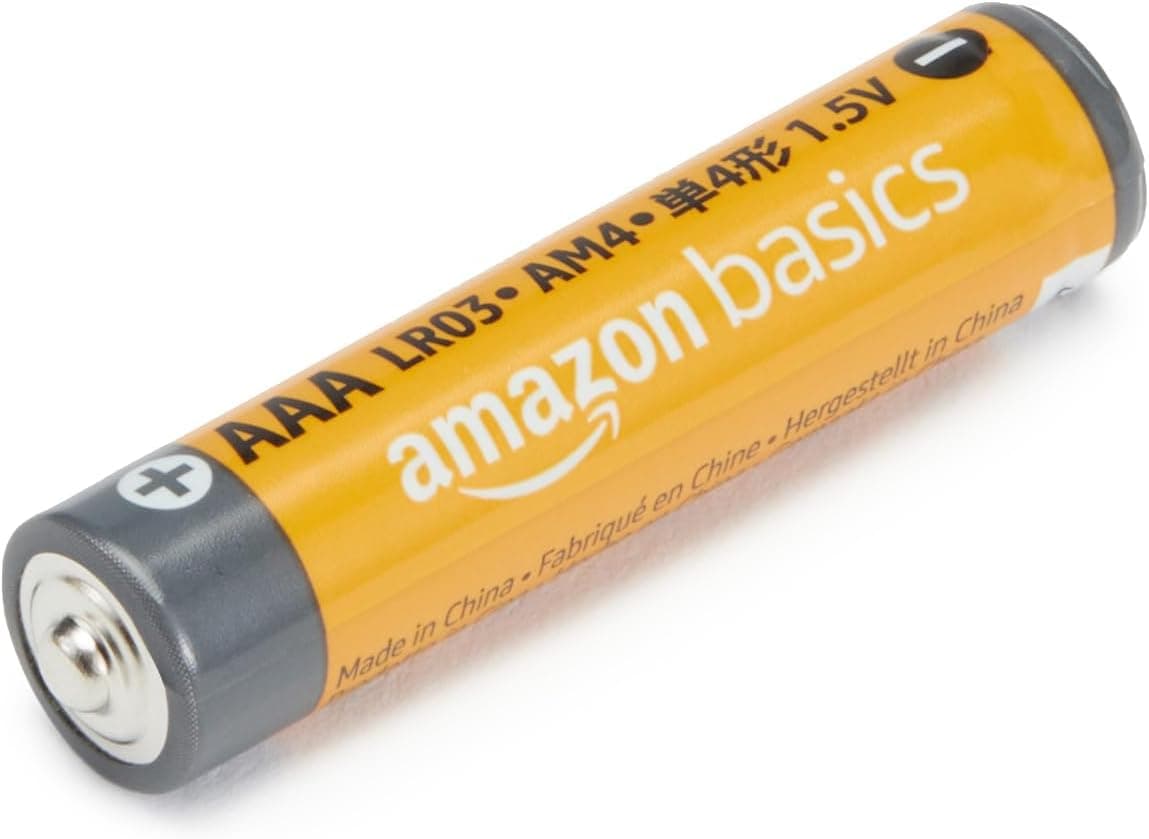 Amazon Basics Lot de 20 piles alcalines AAA haute performance, 1,5 V, durée de conservation de 10 ans