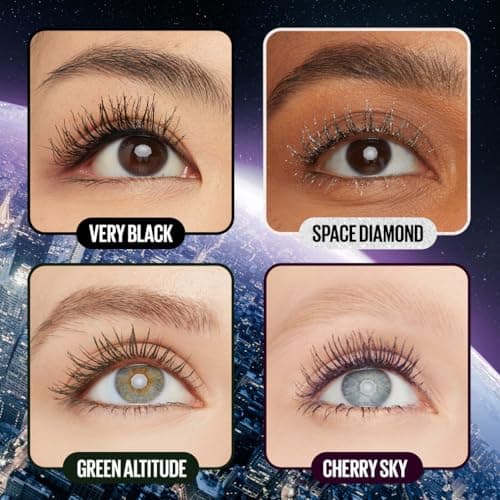 Maybelline New-York - Mascara Volume & Longueur - Sky High - Teinte : Space Diamond - 7,2 ml