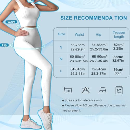 Lishang Leggings Femme Anti-Cellulite Legging de Sport Push Up Taille Haute Scrunch Butt Lift Yoga Pantalon Sport Compression Collants Opaque Slim Fit pour Gym Fitness Jogging Running Course Exercice