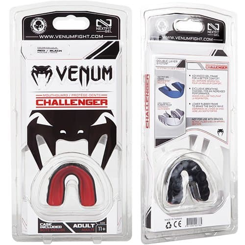 Venum, Challenger Protège-dents, Mixte Adulte, Taille unique, Noir/Ice