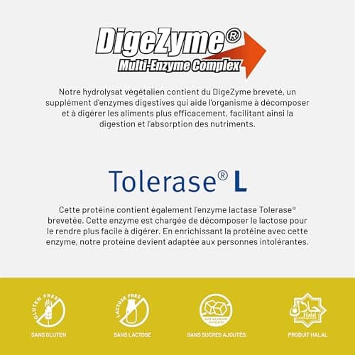 Beverly ZÉRO DÉLICATESSE | 1 kg | 85% Protéines de Lactosérum Hydrolysées | Avec Digezyme et Tolerase | Masse et force musculaire | Mixeur offert (ANANAS)
