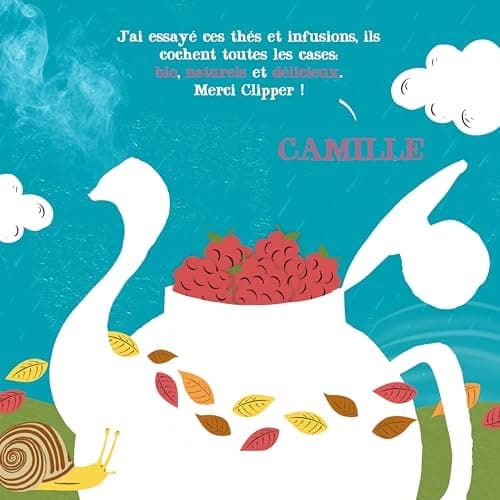 CLIPPER - Infusion Bio Détox - Saveur Fruits Rouges - 20 Sachets d'Infusion Bio - 1 paquet