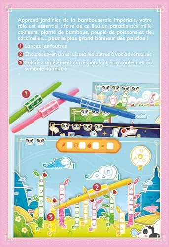 Asmodee - TAKENOKOLOR – Jeu Stratégique pour Enfants dès 8 Ans - 20 Min