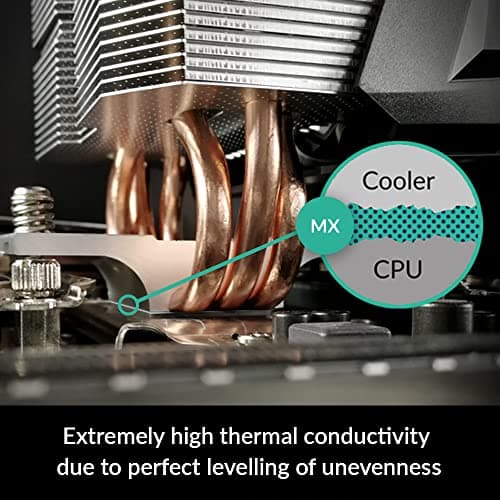 ARCTIC MX-4 (Spatule INCL, 4 g) - Pâte Thermique de Haute Performance pour Tous Les processeurs (CPU, GPU - PC, PS4, Xbox), conductivité Thermique très élevée, Longue durée de Vie, Application sûre