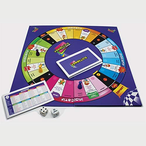 mattika Editions - Verbillico Junior – Jeu de société éducatif - mémoriser Tous Les Modes de l’infinitif - conjugaison - Dès 7 Ans
