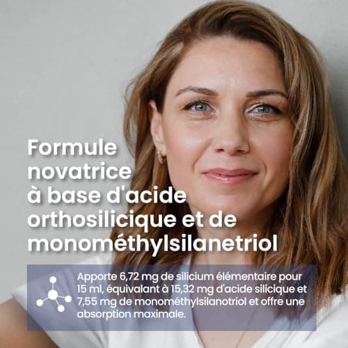 Orgono Living Silica Collagen Booster. Complément de Silicium Liquide pour Stimuler la Production de Collagène Natif. Complément Alimentaire Collagène pour Os et Articulations. 1 000 ml
