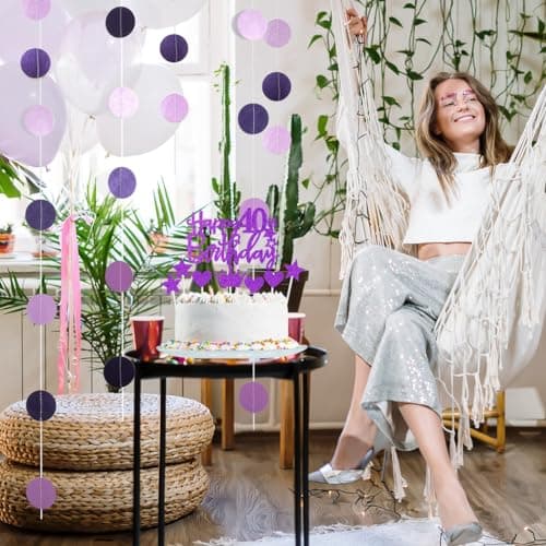 Ballon 27 ans violet Femme,Décoration gâteau 27 ans anniversaire violet,Décoration fête 27 ans anniversaire Femme,Ballons anniversaire 27 ans violet,Décoration anniversaire 27 ans Femme violet