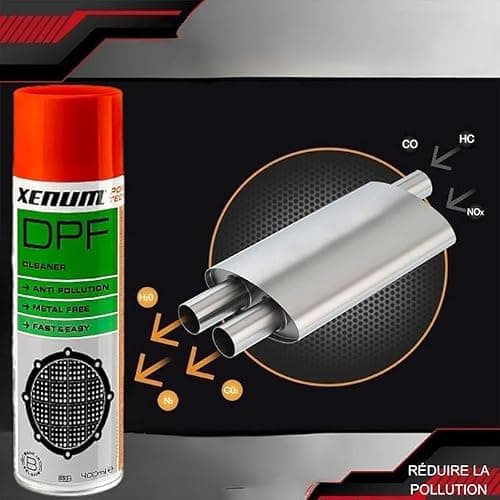 XENUM - DPF Cleaner - 400ml - Nettoyant FAP + Buse D'injection - Débouchant Filtre à particule - Ref : 4274400