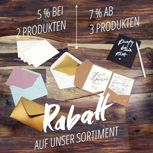 Japun - Cartes postales en papier kraft (set - 100 pièces) pour l'écriture et l'impression - 300 g/m2 - DIN A6 (Creamy Coconut)