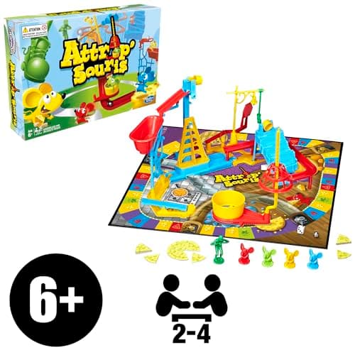 Attrap'souris, Jeu de Plateau pour Enfants dès 6 Ans, Installation Plus Facile Que dans Les Versions précédentes