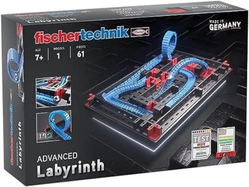 fischertechnik Advanced Labyrinth 569016 – kit de Construction, Jeu de Balle avec Boule d'équilibre, à partir de 7 Ans