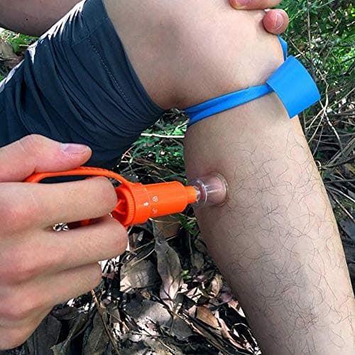 Aspivenin Serpent,Extractor De Veneno,Extracteur Pompe d'urgence Premiers Secourisme Kit De Securite d'urgence Serpent Morsure en Plein Air Cam Survie Outil Sos Snake Bee Bite Pump Aspiration Kit