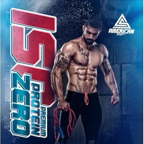 AS American Suplement | Iso Whey Zero 2 kg | Whey Isolate 0% Sucres et 0% Matières grasses | Proteines Musculation | Évite le catabolisme | Whey Protein Isolate | Faible en Glucides (2 kg, Cookies)