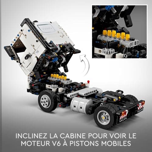LEGO Technic Camion Volvo FMX et Pelleteuse électrique EC230 - Jouet Voiture pour Enfants - Véhicules à Offrir aux Garçons et Filles de 10 Ans et Plus Passionnés d'Engins de Chantier 42175