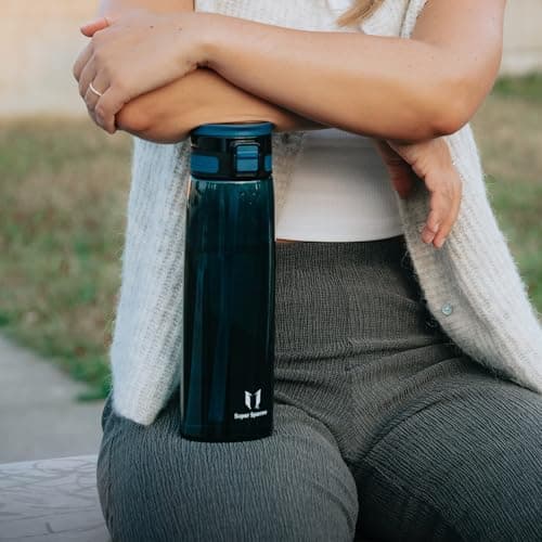 Super Sparrow Gourde Enfant - 500ml - TouchSip Bouteille d'eau avec Paille - Tritan Sans BPA - Idéale pour le Sport, l’École et les Activités en Plein Air