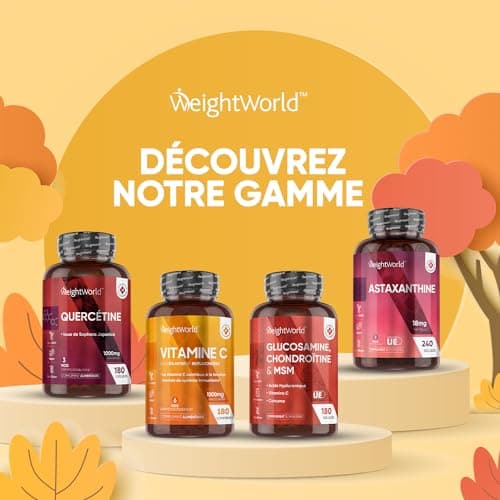 Vitamine C Liposomale 1000mg - 180 Gélules Vegan (3 mois) - Antioxydant, Anti Fatigue, Immunité Adulte, Vitamine C Gélules, Acide Ascorbique Haute Absorption avec Extrait d'Églantier (Cynorrhodon)