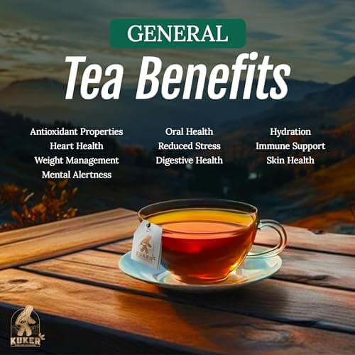 KUKER - Tisane de Feuilles de Séné – Lot de 3 Boîtes x 20 Sachets | Infusion de Plante Traditionnelle | Tisane Naturelle Sans Caféine | Sachets Pratiques pour Usage Occasionnel