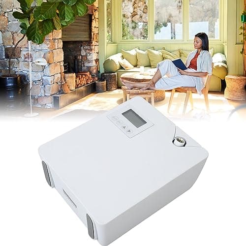 Bewinner Machine à Air Parfumée Intelligente avec Technologie de Nébulisation, Diffuseur D'huiles Essentielles sans Eau Professionnel 300 ML, Diffuseur de Parfum de Nébulisation sans Eau