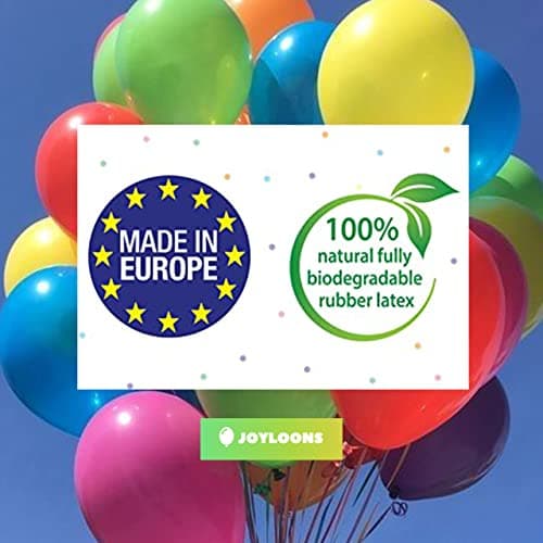 BALLONS blancs 50 unités. Ballons en Latex naturel biodégradable blancs de 28 cm. Idéal pour décoration de fêtes d'anniversaire, mariages, baby shower. Fabriqué en Espagne.