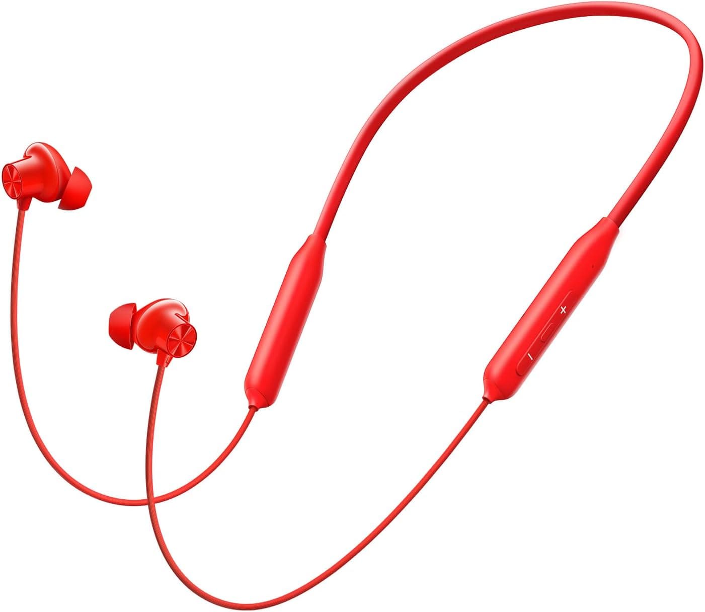 OnePlus Bullets Wireless Z3 Écouteurs intra-auriculaires Bluetooth 5.0, Audio Spatial – Pilotes de 12,4 mm, autonomie de 36 heures (Samba Sunset)