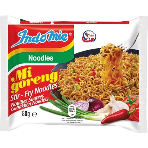 INDOMIE - Nouilles instantanées Mi Goreng - (1 X 80 GR) (L'emballage peut varier)