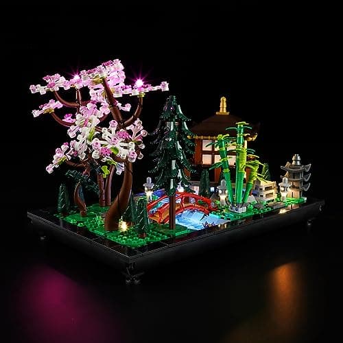 LIGHTAILING Kit d'éclairage LED pour Lego- 10315 Le jardin paisible Modèle de blocs de construction - Jeu de lumière LED compatible avec le modèle Lego (Ne pas inclure le modèle Lego)