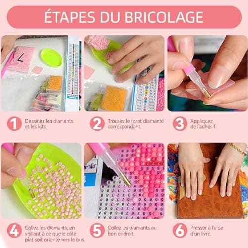 UM UPMALL Diamond Painting Personnalisé Photo - Custom 5D DIY Kits de Broderie Diamant, Full Drill Broderie Peinture Photos Art Artisanat Idées de Décoration Murale Cadeaux, Round Diamond 30x40cm